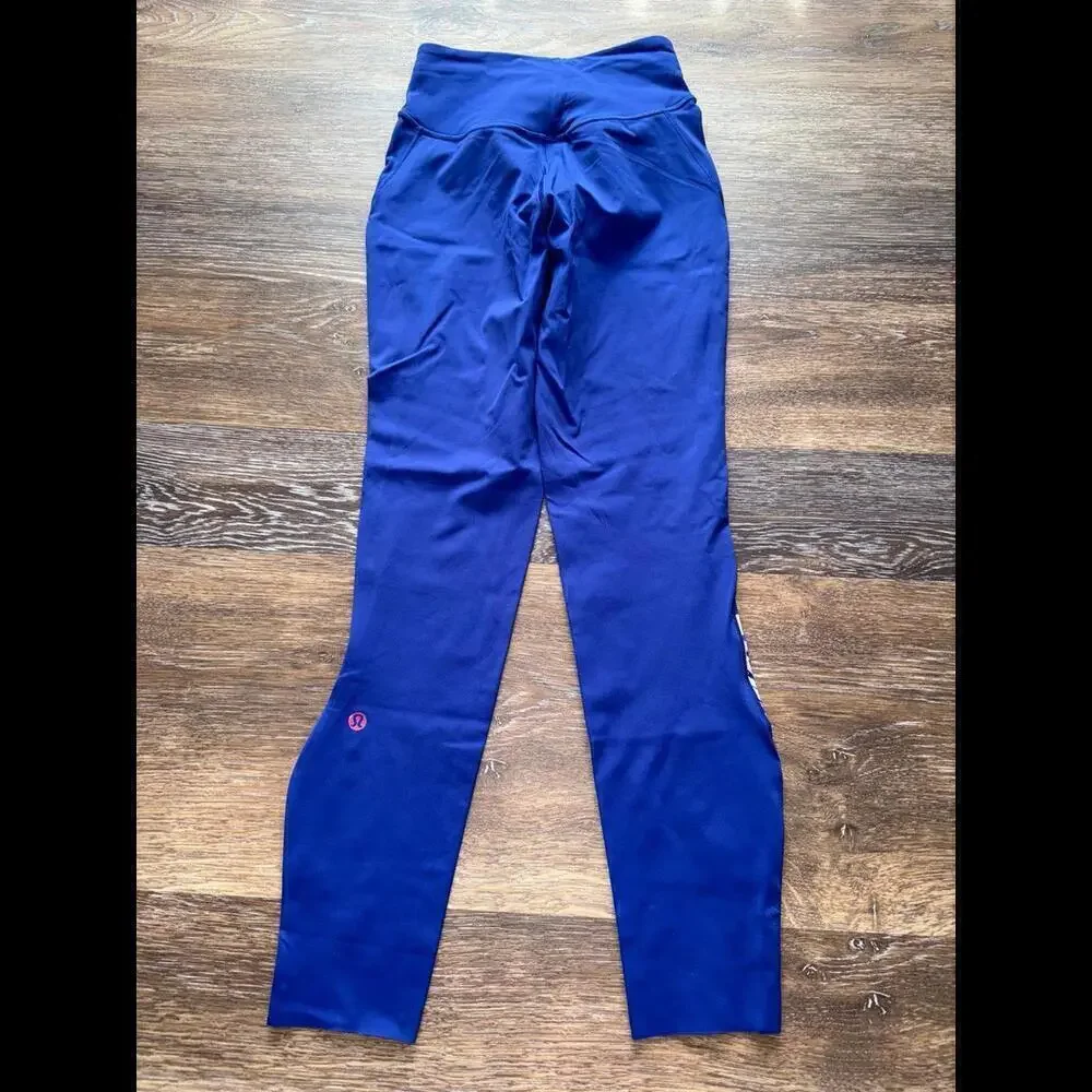 Lululemon Base Pace High Rise 25” Seawheeze Psychic Size 4